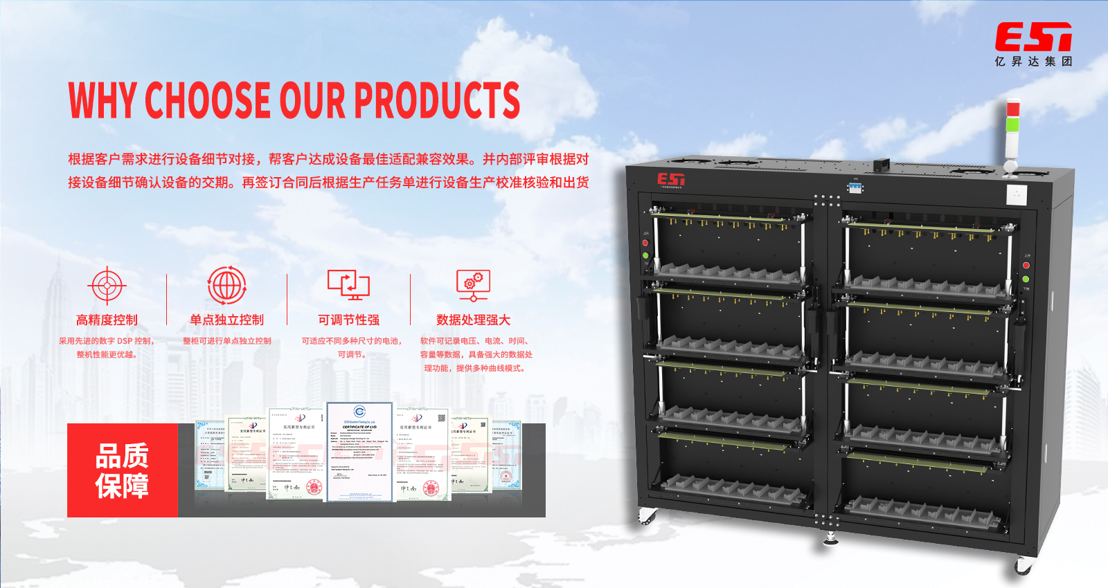 为什么选择亿昇达的产品?